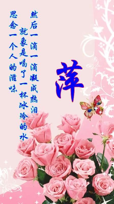 属于你的玫瑰花背景图片 