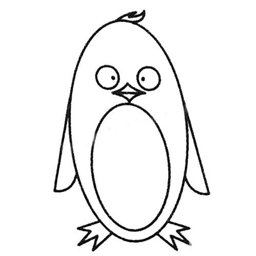 企鹅简笔画大全及画法步骤