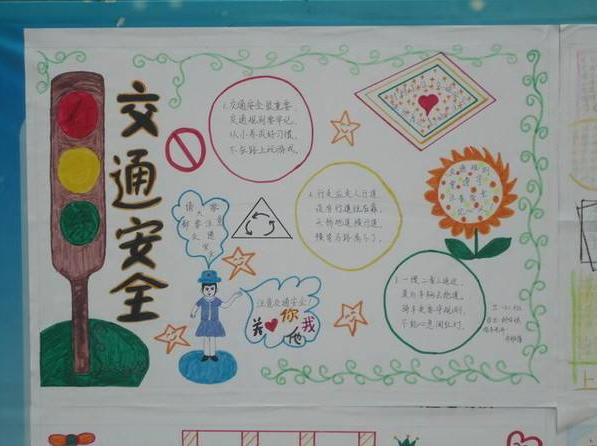 安全知识手抄报图片 