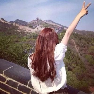 美丽的背影女生微信头像