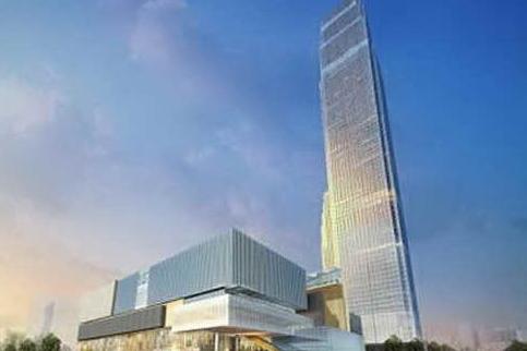 长沙第一最高楼长沙国际金融中心建筑风光图片