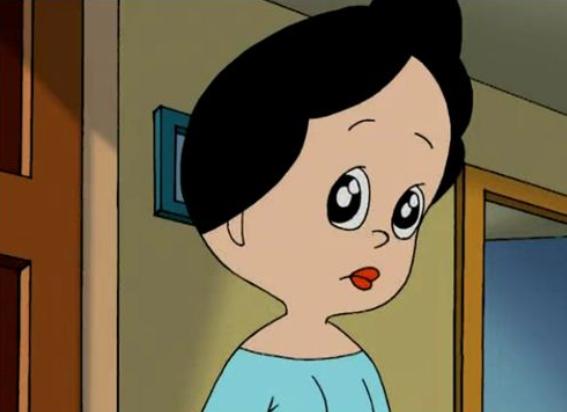围裙妈妈卡通图片