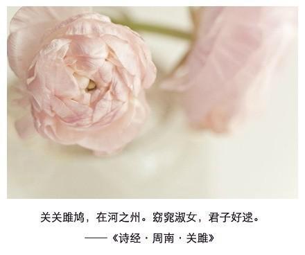 诗经中唯美情话