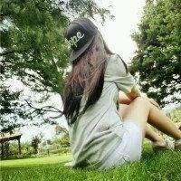 森系头像背影清新美女图片