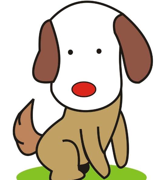 很霸气的卡通狗狗图片