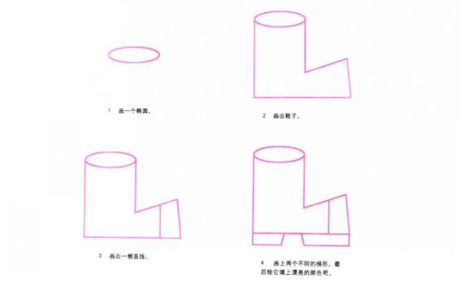 靴子简笔画