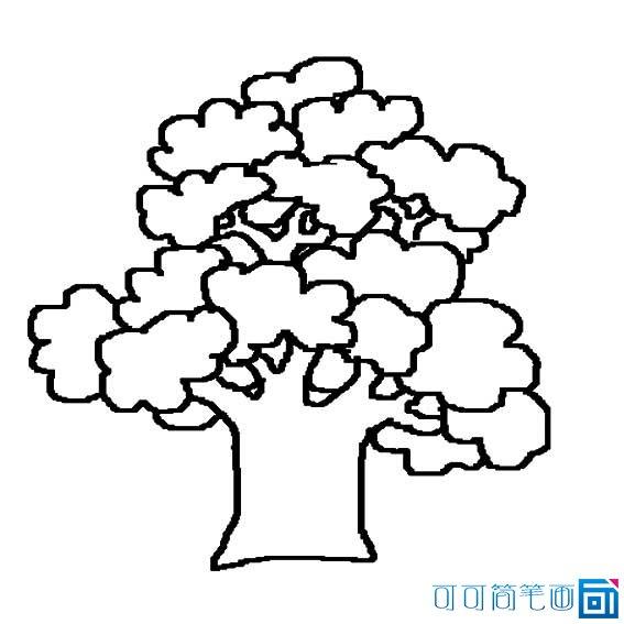 树木简笔画