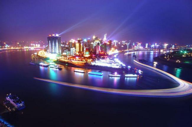 山城重庆夜景图片