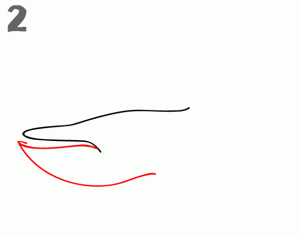 蓝鲸简笔画图片