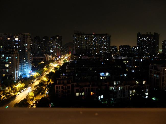 浙江夜晚风景图片