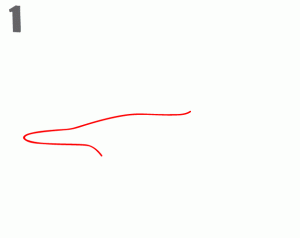 蓝鲸简笔画图片