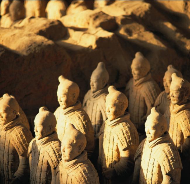 世界遗产兵马俑图片