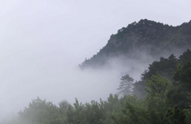 庐山云雾仙境图片