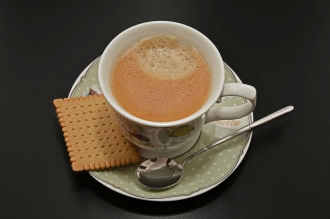 香浓的奶茶图片