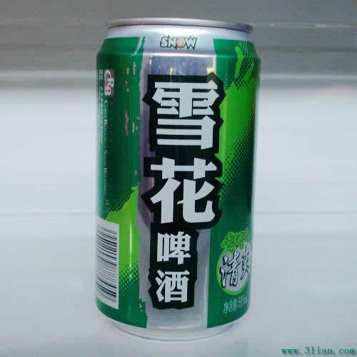 雪花啤酒图片