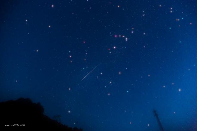 满天划过的流星背景图片