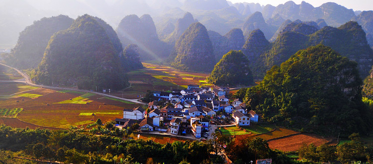 万峰林风景区图片