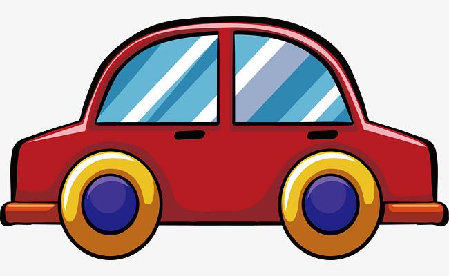 红色汽车卡通红色小汽车