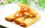 中国民间传统食品春卷图片