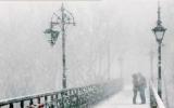 唯美的大雪纷飞意境图片