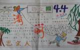 清明节手抄报语文版图片