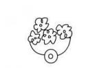 花车简笔画图片