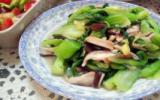 香菇油菜的家常做法