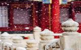 故宫雪景图片