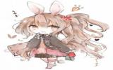 动漫卡哇伊小女生图片