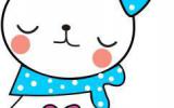 兔子简笔画彩色版