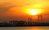 海上夕阳风景图片