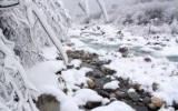 海螺沟雪景图片