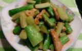 青瓜炒肉图片