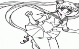 美少女战士的简笔画