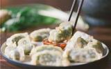 取暖吃饺子图片
