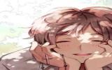 唯美手绘动漫男生插画图片