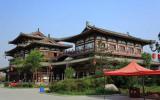 西安青龙寺建筑风光图片