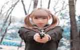 俏皮可爱双马尾少女头像