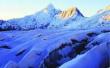 西岭雪山图片