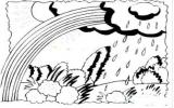 田野风景简笔画