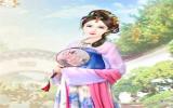 小清新古装美女手绘图片