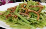 芹菜炒肉的家常做法